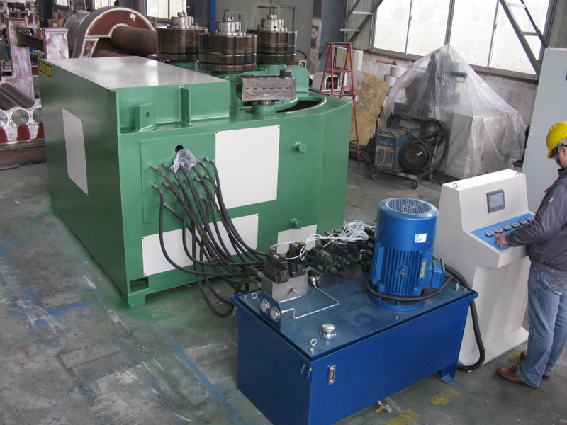 Automatic aluminium window profile bending machine from China ...