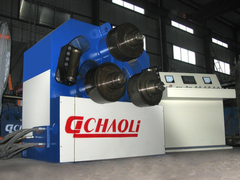 CNC 3 Rolls Hydralic Section Bending Machine